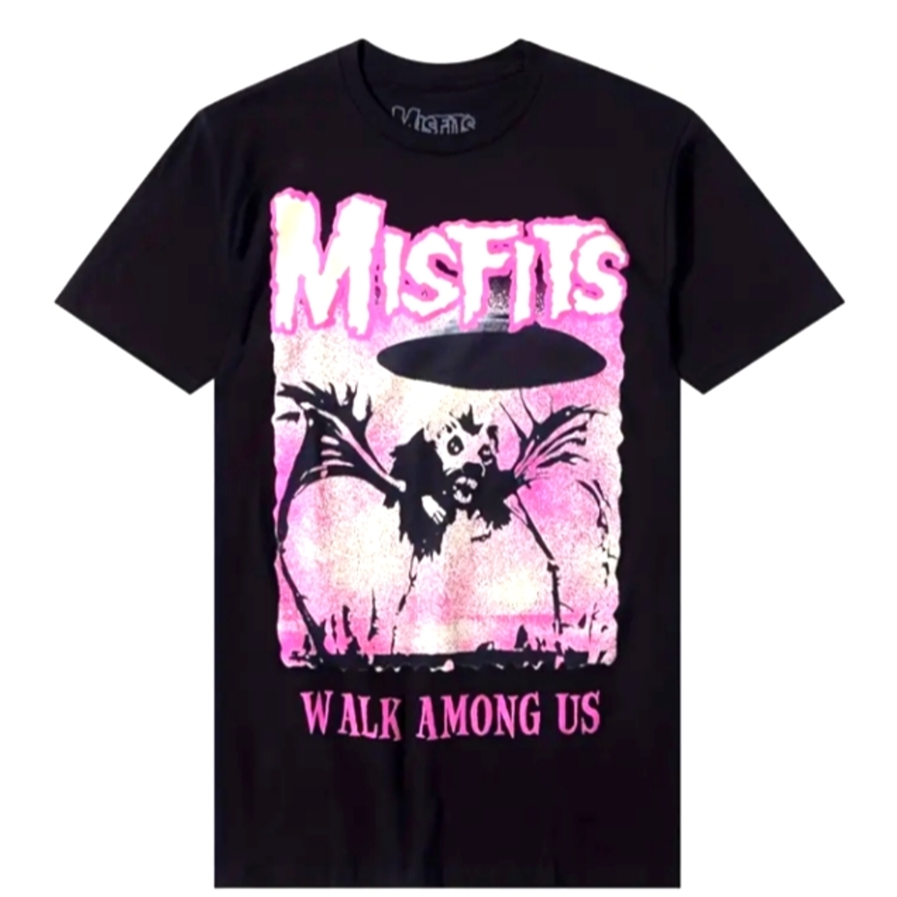 Misfits Black Graphic T-Shirt